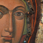 Bulgaria Banner Icon of the Virgin Eleusa Nessebar Archaeology Museum by Richard Mortel Flickr CC BY-NC-SA