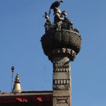 2014.12.09 Kathmandu 19 Durbar Sq King Pratap Malla column ResizeBy Donna Yates CC BY-NC-SA