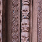 2014.12.09 Kathmandu 39 Durbar Sq Nasal Chowk skull details ResizeBy Donna Yates CC BY-NC-SA