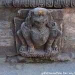 2014.12.09 Kathmandu 51 Durbar Sq Nasal Chwok dog statue ResizeBy Donna Yates CC BY-NC-SA