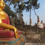 2014.12.10 Kathmandu 04 Swayambhunath gold Buddha ResizeBy Donna Yates CC BY-NC-SA