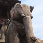 2014.12.11 Bhaktapur 12 Taumadhi Tole Nyatapola temple elephant ResizeBy Donna Yates CC BY-NC-SA