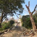 2014.12.10 Kathmandu 13 Swayambhunath stairs ResizeBy Donna Yates CC BY-NC-SA