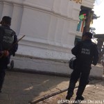 2014.12.10 Kathmandu 25 Swayambhunath Nepal police ResizeBy Donna Yates CC BY-NC-SA